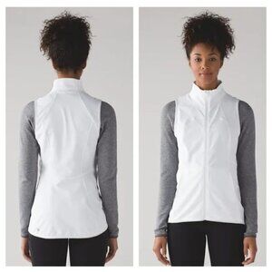 Lululemon Hill And Valley White Lightweight Athletic Vest 6